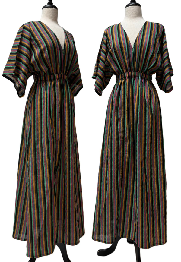 Jesse Dress- Beach Stripes