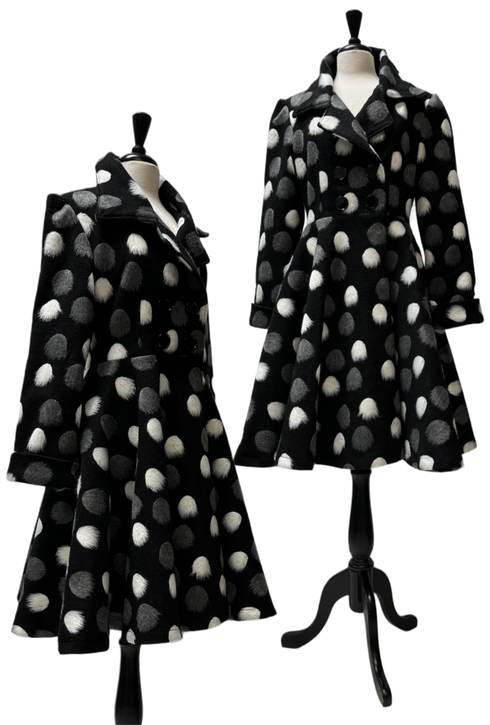 Jane Coat - Polka Dots