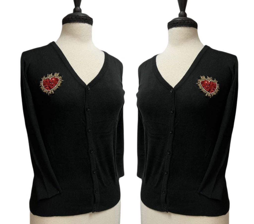 Cardigan - Sacred Heart