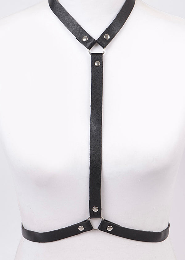 Harness Belt - Faux Leather Straps